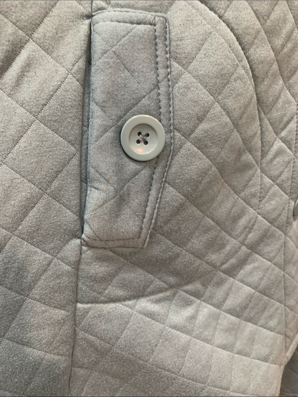 Cristian Siriano 3x Quilted Hooded Coatigan in Teal Blue - Picture 4 of 9